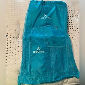 Arbonne backpack, lots of pockets, and big size!